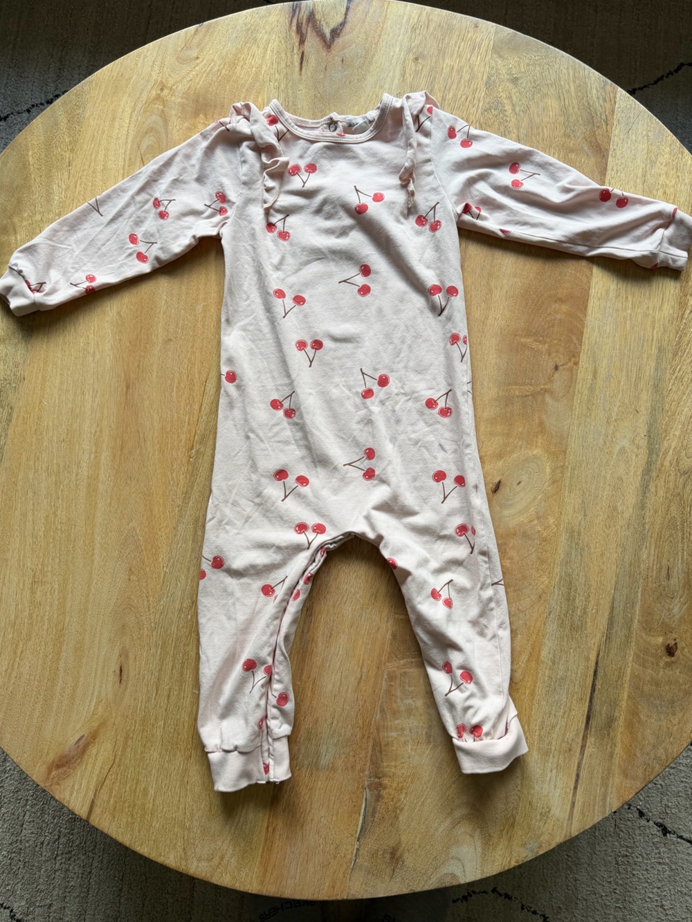 Miles The Label Cherry Print Playsuit 24 Months